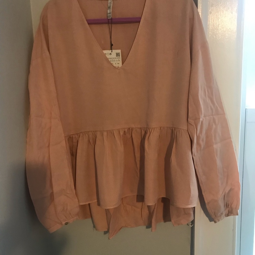 Long sleeve swing Blouse, never worn